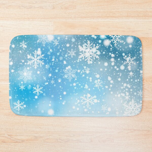Item preview, Falling Snowflakes Sparkle Winter Scene designed and sold by WearWolfDesigns.