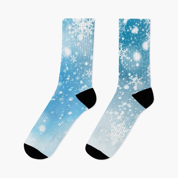 Item preview, Falling Snowflakes Sparkle Winter Scene designed and sold by WearWolfDesigns.