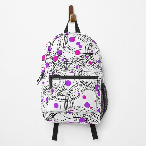 Item preview, Abstract circles with touches of pink and purple color designed and sold by HDpod.