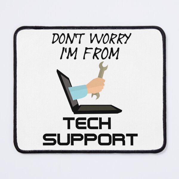 Item preview, Don't Worry I'm From Tech Support - Computer Repair Service - Funny Office Quote designed and sold by Sonatablue.