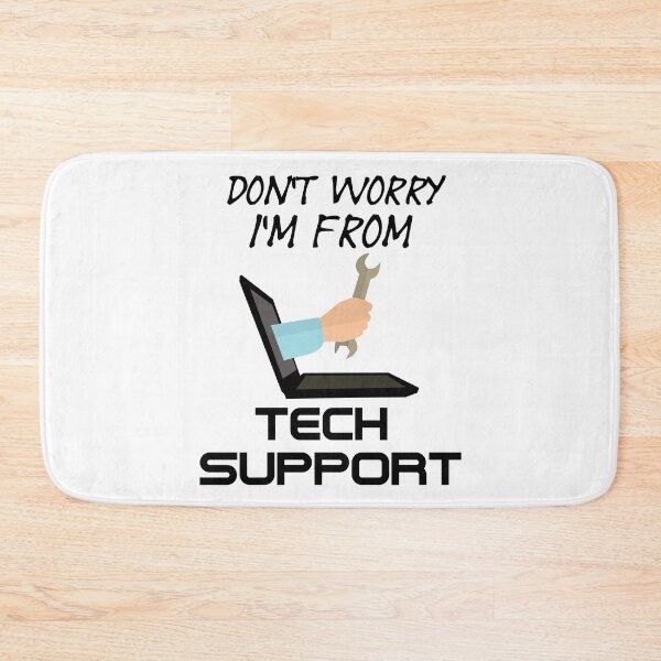 Item preview, Don't Worry I'm From Tech Support - Computer Repair Service - Funny Office Quote designed and sold by Sonatablue.