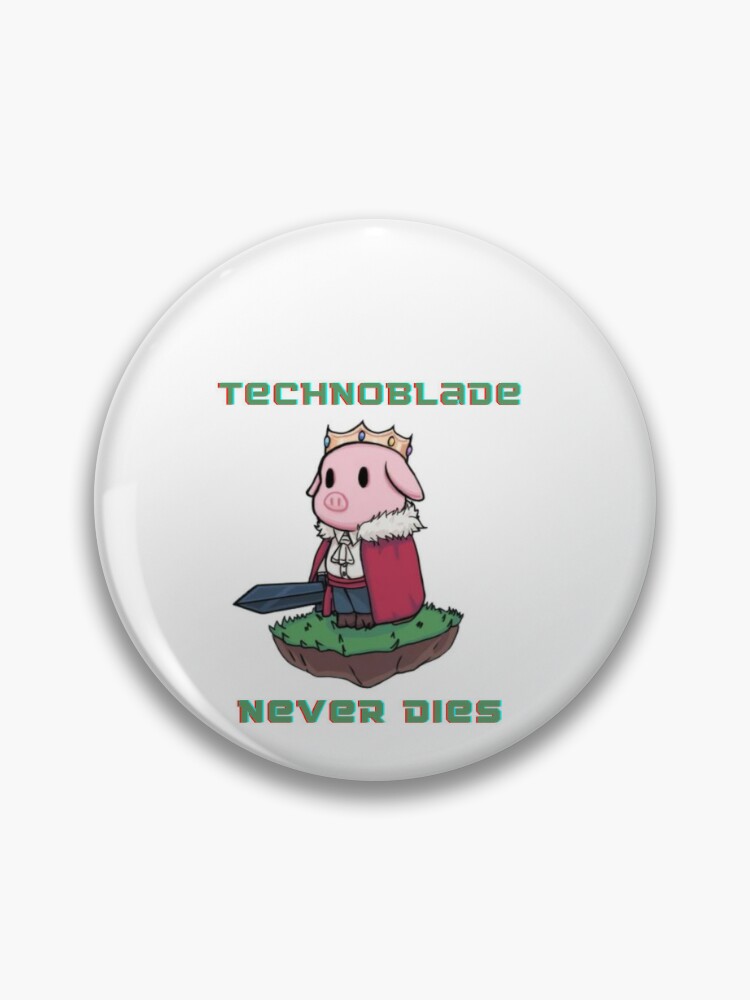 Technoblade Never Dies Pin (Antarctic Empire) Pin for Sale by