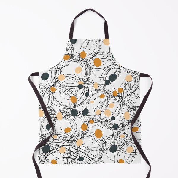 Item preview, Abstract circles with touches of brown dots  designed and sold by HDpod.