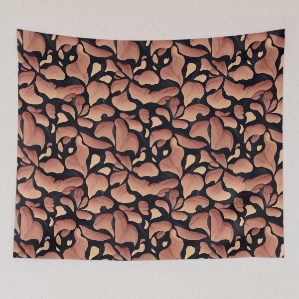 Item preview, Repeat Pattern | Autumnal Flying Petals designed and sold by TMBTM.