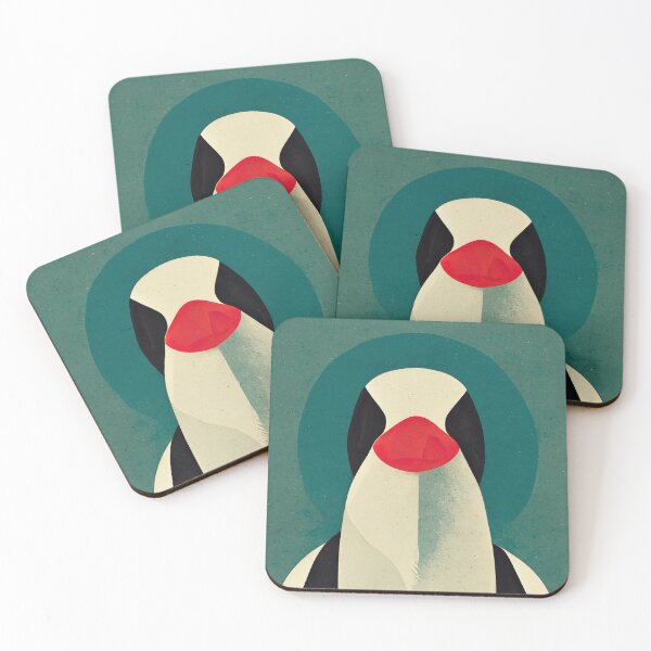 Item preview, Abstract Penguin Portrait designed and sold by papertigerftw.