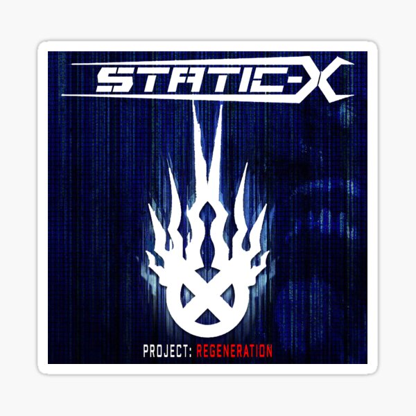 " static x band" Sticker for Sale by Fincureplar Redbubble