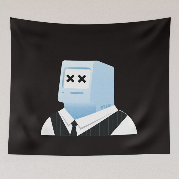 Item preview, Macintosh Office Worker Macintosh NFT RIP  designed and sold by Internetan.