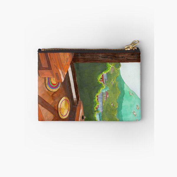 Item preview, View From a Traditional Teahouse in Seoul designed and sold by NatashaBirdi.