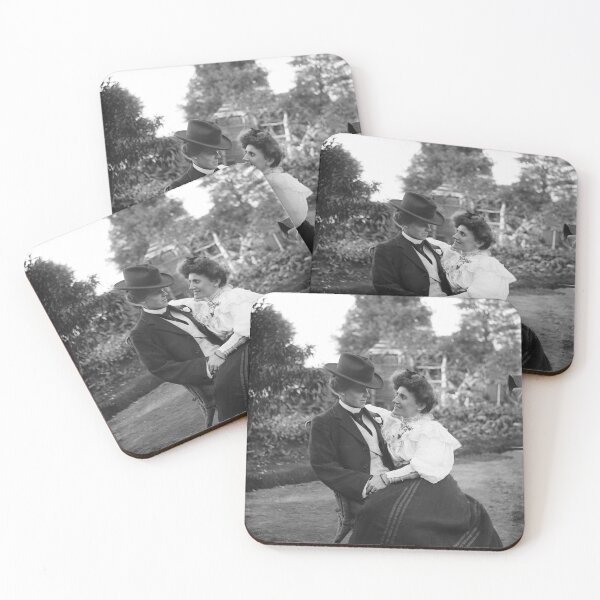Item preview, Vintage Lesbian Couple Sitting in Garden designed and sold by LP.