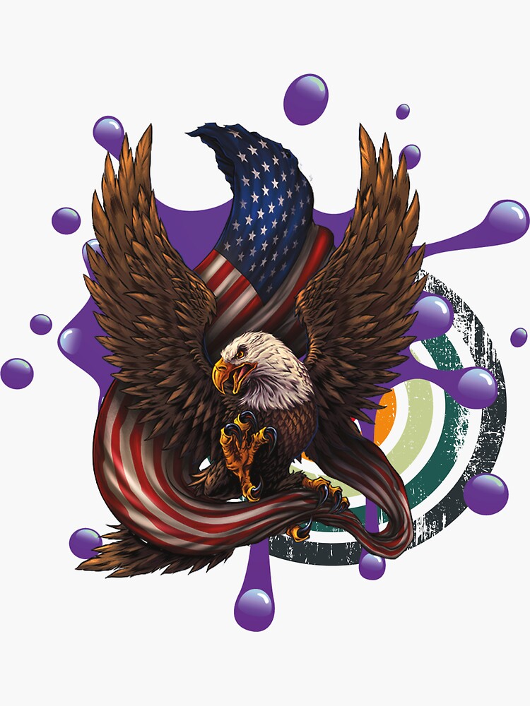 "Bald Eagle, United States" Sticker for Sale by jihad29 | Redbubble