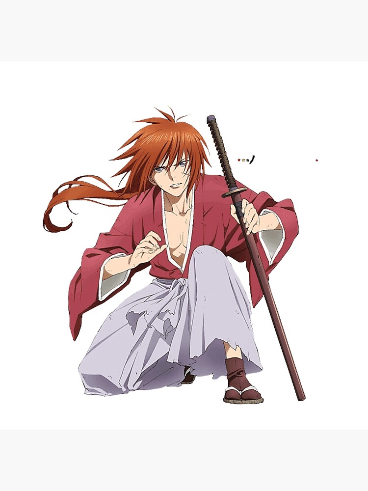 Himura Kenshin Rurouni Kenshin Printing For Wibu | Art Board Print