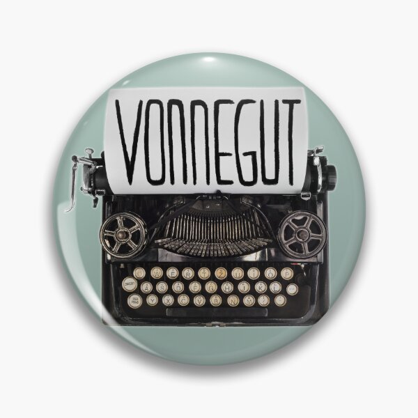 Item preview, Typewriter Vonnegut, Gift for Writer designed and sold by badlydrawnbabe.