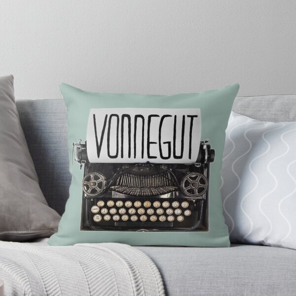 Artikelvorschau, Schreibmaschine Vonnegut, Geschenk für Schriftsteller entworfen und verkauft von badlydrawnbabe.