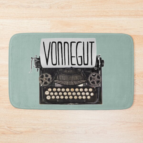 Item preview, Typewriter Vonnegut, Gift for Writer designed and sold by badlydrawnbabe.