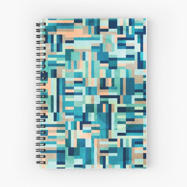 Item preview, Blue geometric mosaic designed and sold by Dzhon99.