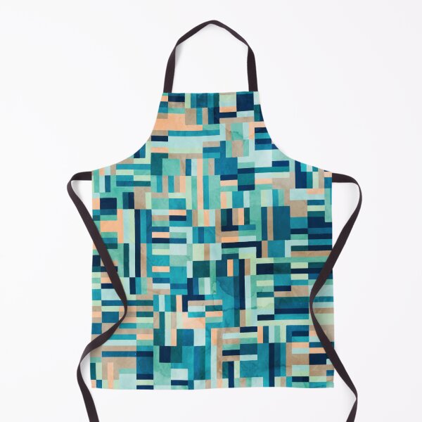 Item preview, Blue geometric mosaic designed and sold by Dzhon99.
