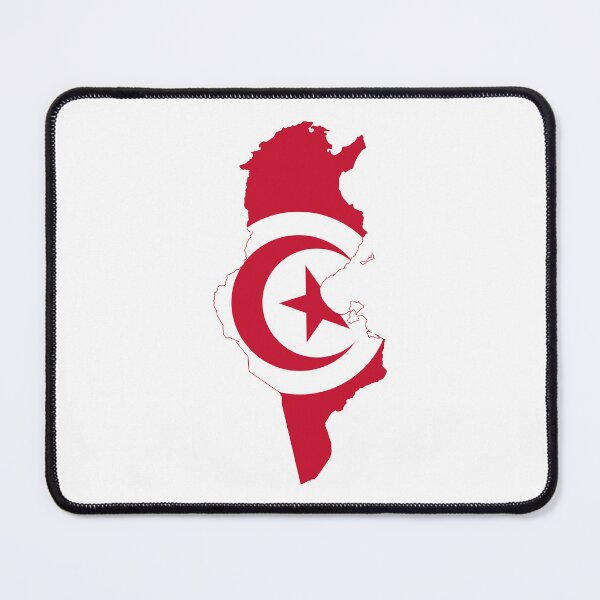 Item preview, Tunisia Flag Map designed and sold by jsj17.