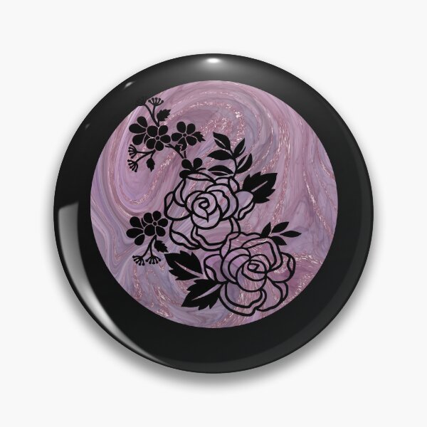 Item preview, Mauve Glitter Swirl Roses designed and sold by HappyLifeCreate.