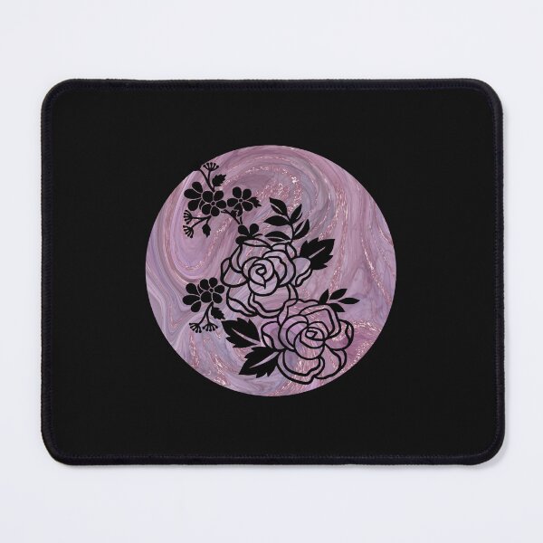 Item preview, Mauve Glitter Swirl Roses designed and sold by HappyLifeCreate.