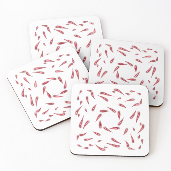 Item preview, Red lights pattern, abstract art designed and sold by Meo Design.