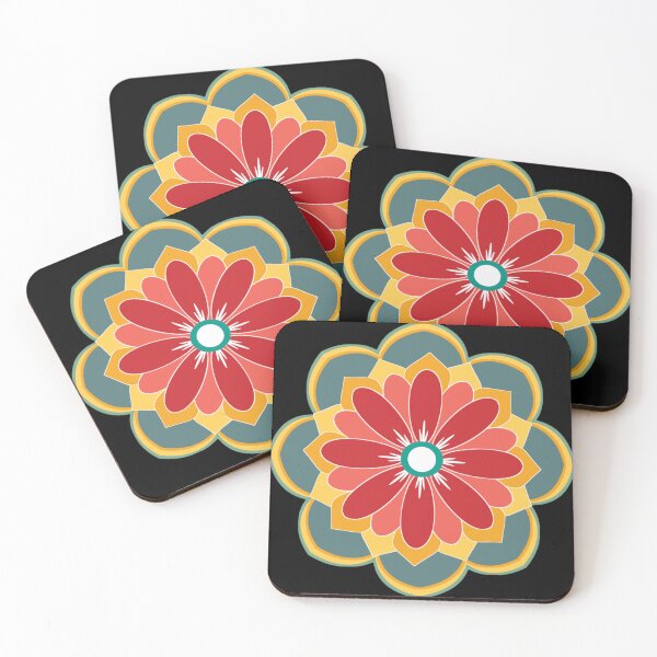 Item preview, Mandala bunga sticker Pillows designed and sold by amchtakkosa1.