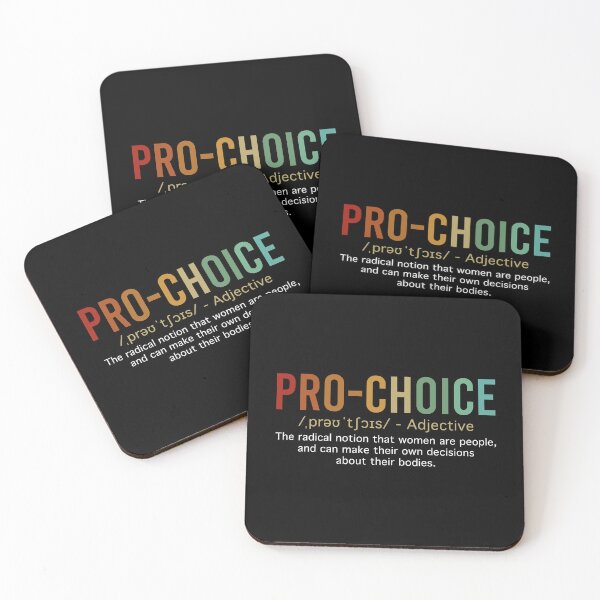 Item preview, Pro Choice Definition Feminist Women's Rights designed and sold by ChicGraphix.