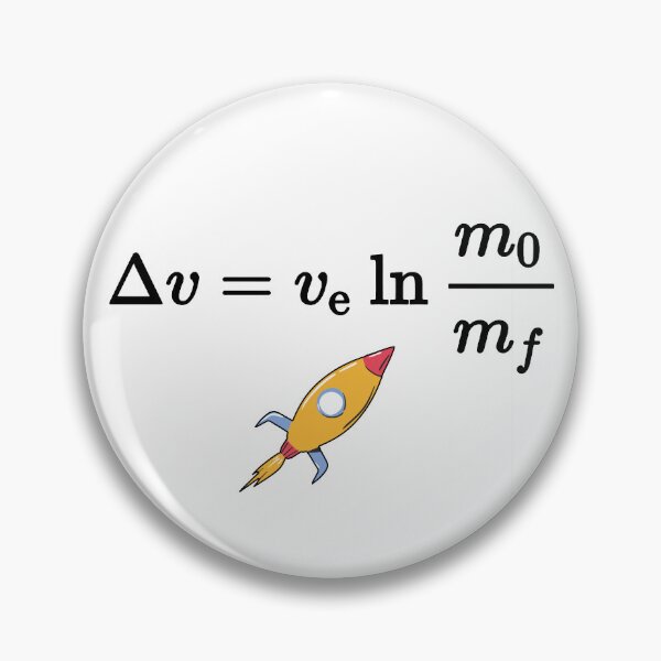 Item preview, Rocket equation, most fundamental equation of space exploration designed and sold by NoetherSym.