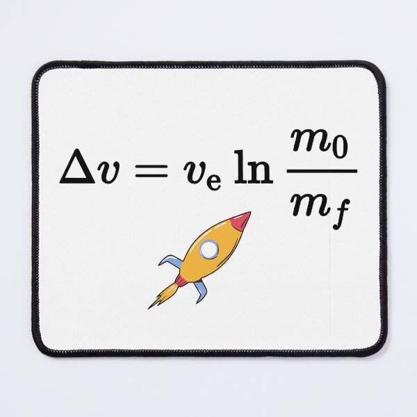 Item preview, Rocket equation, most fundamental equation of space exploration designed and sold by NoetherSym.