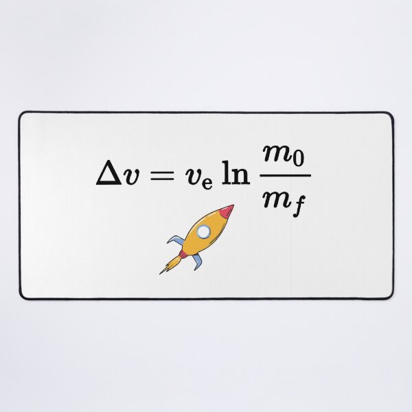 Item preview, Rocket equation, most fundamental equation of space exploration designed and sold by NoetherSym.