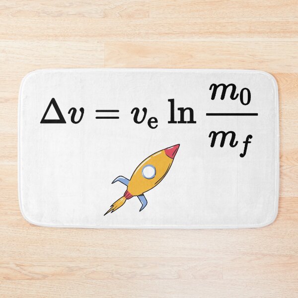 Item preview, Rocket equation, most fundamental equation of space exploration designed and sold by NoetherSym.