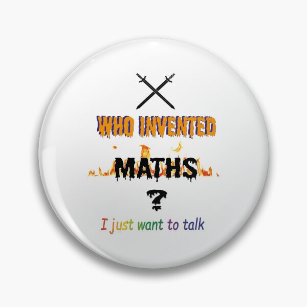 Item preview, WHO INVENTED MATHS designed and sold by nemmywemmy.