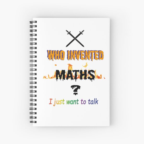 Item preview, WHO INVENTED MATHS designed and sold by nemmywemmy.