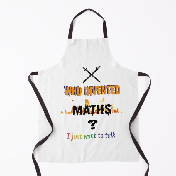Item preview, WHO INVENTED MATHS designed and sold by nemmywemmy.