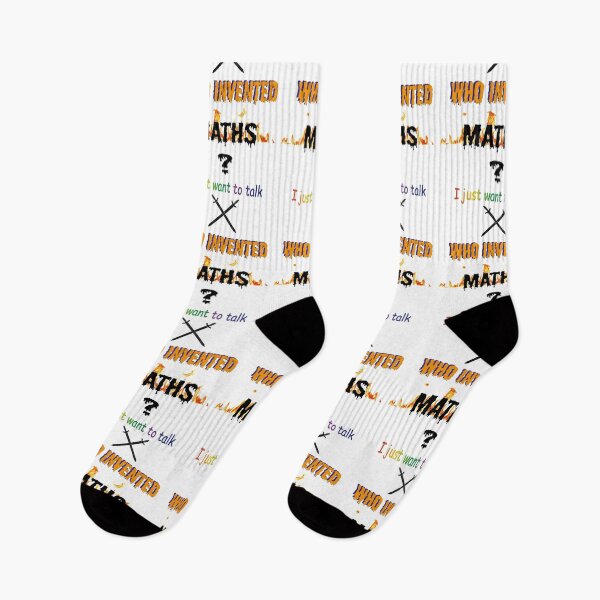 Item preview, WHO INVENTED MATHS designed and sold by nemmywemmy.