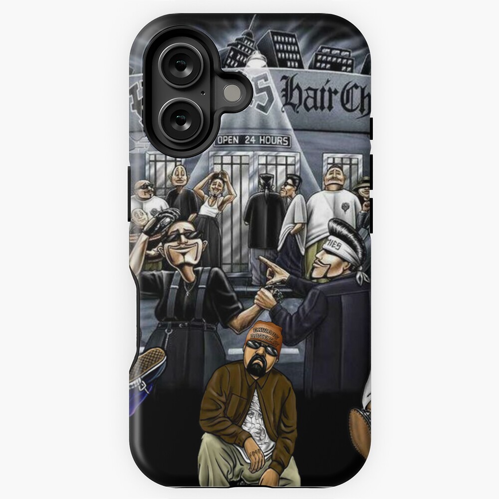 All My Homies iPhone Case (Clear×White) | allmy