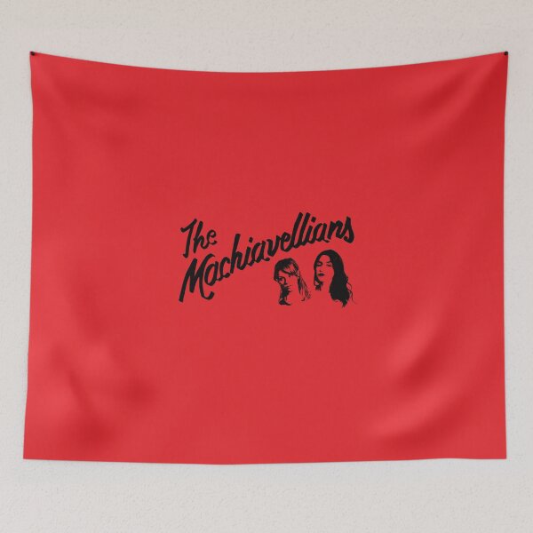 Item preview, Red Scare - The Machiavellians (black on red) designed and sold by DBWDesigns101.