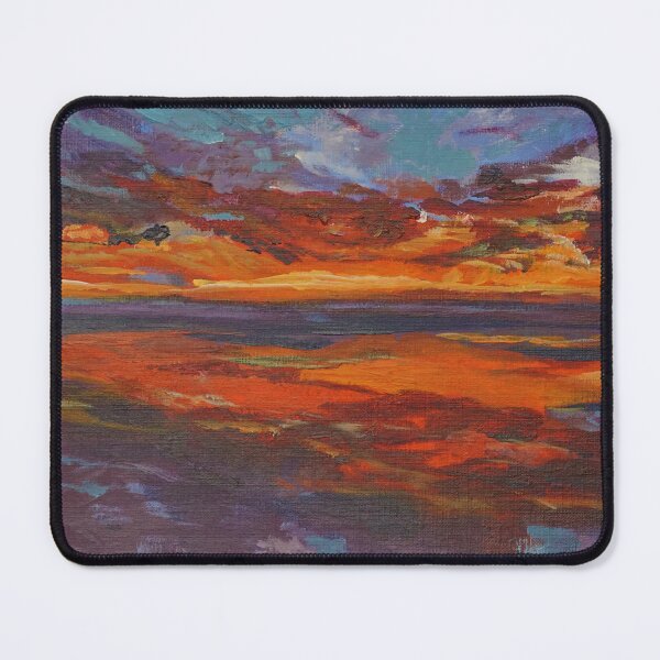Item preview, Purple orange sunset painting designed and sold by Myartspace.