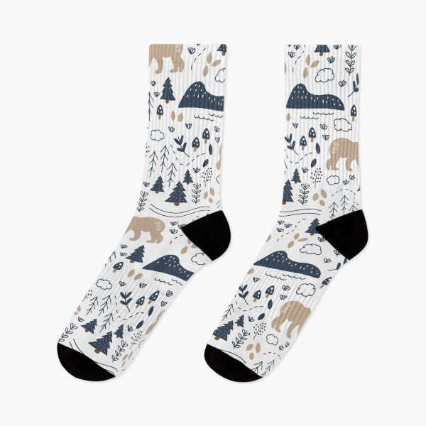 Item preview, Hiking Country in Blue and Tan designed and sold by KathrinLegg.
