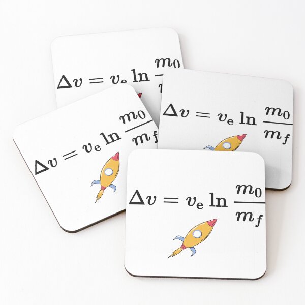 Item preview, Rocket equation, most fundamental equation of space exploration designed and sold by NoetherSym.