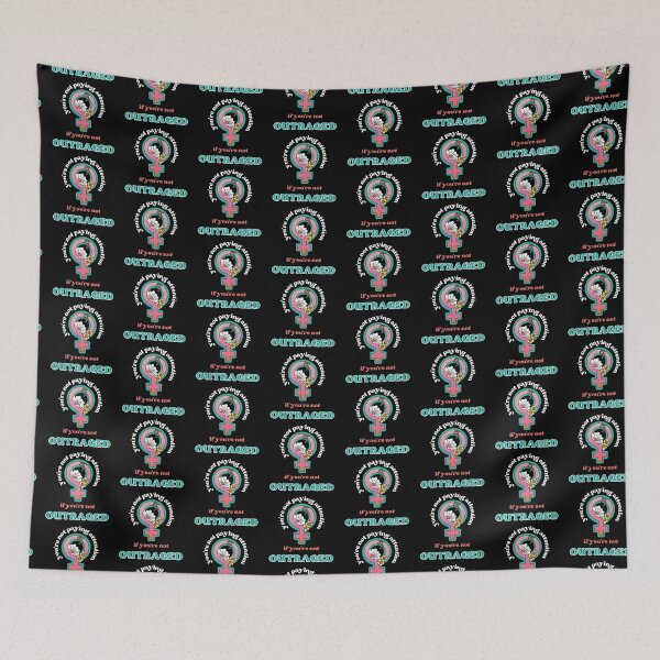 Item preview, If You're Not Outraged You're Not Paying Attention designed and sold by seraphmars.