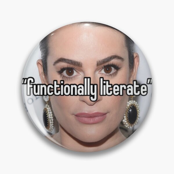 Item preview, lea michele can’t read designed and sold by Wollmanworks.
