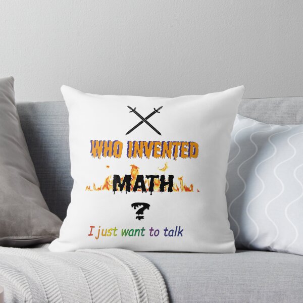 Item preview, WHO INVENTED MATH designed and sold by nemmywemmy.