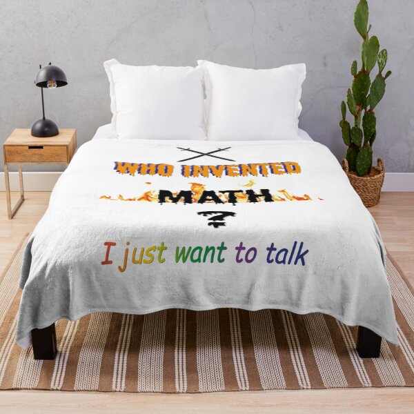 Item preview, WHO INVENTED MATH designed and sold by nemmywemmy.