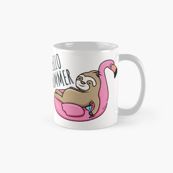 Item preview, Hello Summer Sloth designed and sold by RubyOwl.