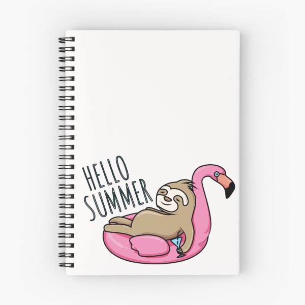 Item preview, Hello Summer Sloth designed and sold by RubyOwl.