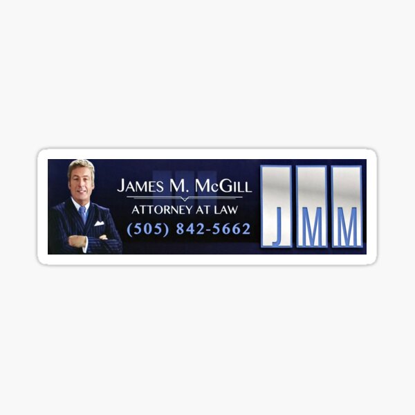 Vista previa del artículo con la obra «Better Call Saul - Abogado de James M. McGill», diseñado y vendido por JoelJochim.
