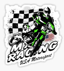 Moto Cross Racing Sticker