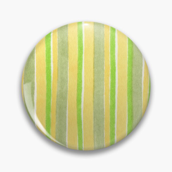 Item preview, Vertical yellow and green striped pattern - handpainted ink stripes designed and sold by patterncrow.