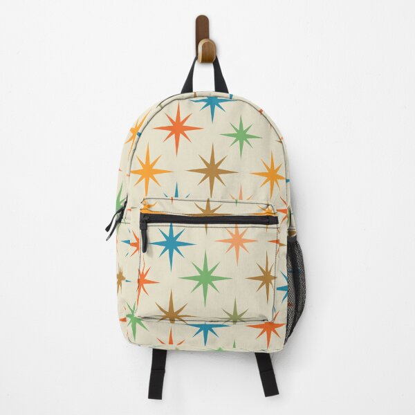 Item preview, Mid century modern colorful atomic starburst pattern designed and sold by Yasminepatterns .
