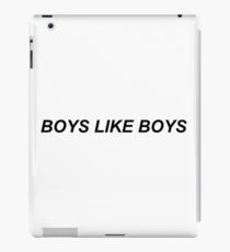BOYS LIKE BOYS iPad Case/Skin